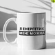 Кружка с принтом "Я Энергетик мне можно" на подарок для энергетика, друга, парня керамическая 330 мл белая - изображение 1