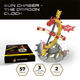 Колекційна модель-конструктор Metal Time Sun Chaser Dragon Stand Clock Сонячний годинник (MT025) - изображение 7