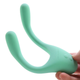 Мультифункціональний вібратор Doc Johnson Tryst v2 Bendable Multi Erogenous Zone Massager with Remote колір салатовий (22351011000000000) - зображення 4