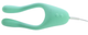 Мультифункціональний вібратор Doc Johnson Tryst v2 Bendable Multi Erogenous Zone Massager with Remote колір салатовий (22351011000000000) - зображення 5