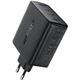 Зарядний пристрій Acefast A94 100W 3xType-C 1xUSB Gan Fast Charger Black (6974316283133) - зображення 1