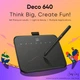 Графический планшет XP-Pen Deco 640 black, 16X9", 5080 LPI, 16384 levels - изображение 3