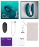 Гнущийся беспроводной вибратор We-Vibe Sync 2 цвет бирюзовый (18792732000000000) - изображение 12