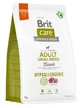 Гипоаллергенный корм для собак малых пород с ягненком Brit Care Dog Hypoallergenic Adult Small Breed 3 кг - изображение 1