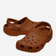 Жіночі крокси Crocs Classic 10001-21N 39-40 (M7/W9) Коричневі (198445129438) - зображення 4