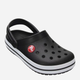 Підліткові крокси для хлопчика Crocs Crocband Kids Clog 207006-001 38-39 (J68) Чорні (191448739116) - зображення 2