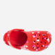 Chodaki dziecięce dla dziewczynki Crocs Classic Vday Clog Kids T 209755-6ZR 27-28 (C10) Czerwone (198445107948) - obraz 4