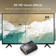 Соединитель HDMI 2.1, F to F, 8K 60Hz, 4K 144Hz, 28mm, Black - изображение 5
