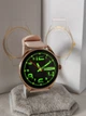 Ультра тонкие смарт-часы Smart Watch MT55 Ultra AMOLED дисплей пульсометр тонометр шагомер для женщин золото (00438866) - изображение 9