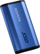 Dysk SSD ADATA Elite SE880 500GB USB 3.2 Gen2 Type-C 3D NAND (QLC) Blue (AELI-SE880-500GCBU) External - obraz 2