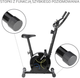 Велотренажер магнітний One Fitness RM8740 Black (17-01-296) - зображення 15