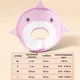 М'який комір-подушка Lesko DT-613 L Pink Shark для кішок післяопераційний захисний від вилизування - зображення 3