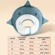 М'який комір-подушка Lesko DT-613 L Gray Shark для кішок післяопераційний захисний від вилизування - зображення 4