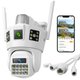 Вулична IP камера відеоспостереження 12Мп, з WiFi та нічним баченням, SD 39W (L) - изображение 1