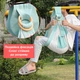 Дитячий слінг-сітка перенесення Sears для новонароджених від 0 до 36 місяців Зелений n-12652 - зображення 2