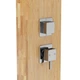 Душевая панель Corsan Bao bamboo хром B022MCH - изображение 4