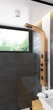 Душевая панель Corsan Bali bamboo black с термостатом B231TBL - изображение 4