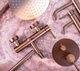 Душова система REA LUNGO BRUSHED COPPER з виливом + BOX прихованого монтажу - зображення 5