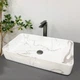 Умивальник (раковина) VBI TRIEST MARBLE накладний - изображение 2