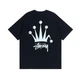 Футболка Stussy the crown oversize цвет чёрный, Размер XL - изображение 2