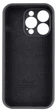Чехол Silicone Premium case с защитой камеры для iPhone 16 Pro Full Camera Protective black 2275 - изображение 4
