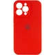 Чохол Silicone Premium case з захистом камери для iPhone 12 Pro Max Full Camera Protective red 9669 - изображение 1