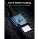 Кабель USB-C to USB-C UGREEN US334 PD100W 90° Degree с нейлоновой оплеткой QC4.0 Black 1м (70643) - изображение 8