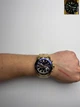 Мужские часы Invicta 0073 Chronograph, золотистые часы инвикта - изображение 9