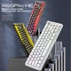 Ігрова магнітна клавіатура ATTACK SHARK X65PRO HE Магнітні свічі 60% Hall Effect Rapid Trigger 0.01мм Hot-Swap RGB 8000Hz Bluetooth 2.4G USB Type-C - зображення 6