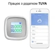 Wifi датчик утечки природного газа + угарного газа 2 в 1 c экраном и сиреной Nectronix GLD-20 - изображение 3