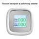 Wifi датчик утечки природного газа + угарного газа 2 в 1 c экраном и сиреной Nectronix GLD-20 - изображение 4