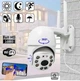 Уличная wi-fi камера видеонаблюдения Cad N3 IP 360/90 4mp V380 pro с удаленным доступом онлайн в режиме реального времени с блоком питания - изображение 4