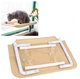 Лежанка для кошек оконный гамак с присосками на окно Sunny Seat Mounted Cat Bed до 22 кг Лёгкая Бежевая (3026) - изображение 7