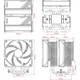 Кулер для процесора ID-Cooling Frozn A620 Black (FROZN A620 Black) - зображення 7