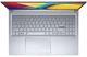 Ноутбук ASUS 15 VivoBook 15X 2.8K OLED/i5-1335U/16/512/Intel Iris Xe/DOS/Cool Silver (90NB10A2-M00HZ0) - зображення 4