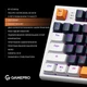 Клавіатура GamePro MK180W Outemu Red Hot-Swap RGB USB White (MK180W) - зображення 15