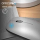 Бездротова миша OfficePro M225S Silent Click Wireless Silver (M225S) - зображення 9