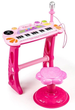 Keyboard organki EcoToys pianinko z mikrofonem mp3 HC490441 PINK (5903769970148) - obraz 2