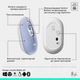 Миша Logitech POP Mouse with Emoji Lilac (910-007414) - зображення 6