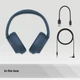 Гарнiтура Sony WH-CH720N Blue (WHCH720NL.CE7) - изображение 6