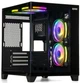 Корпус QUBE REEF ARGB Black (REEF_GBNU3) Без БП - изображение 1