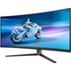 Монітор 34" Philips 34M2C6500/00 Curved UWQHD OLED 75Hz (34M2C6500/00) - зображення 3