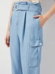 Брюки женские Zara 3355/310 XS Синие (03355310406019) - изображение 4