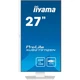 Монітор Iiyama 27" ProLite XUB2797QSN-W1 White QHD IPS 100Hz (XUB2797QSN-W1) - изображение 4