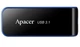 Флеш-накопичувач Apacer USB3.0 64GB AH356 Black (AP64GAH356B-1) - зображення 1