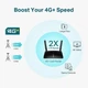 Роутер TP-Link 4G Archer MR600 AC1200 Black 802.11ac (Archer-MR600) - зображення 4