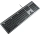 Клавиатура Vinga KB735 black-grey (KB735 black-grey) - изображение 1