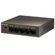 Комутатор Tenda TEF1105P-4-63W (1xFE+4xFE PoE, 58Вт max) (TEF1105P-4-63W) - зображення 3