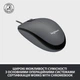 Мышь Logitech M100 USB Black (910-006652) - изображение 4