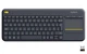 Клавіатура Logitech K400 Plus Wireless Touch Black (920-007145) - зображення 1